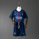 PSG 25/26 Home (Champion Edition) Kids Kit Jersey Size 16-28