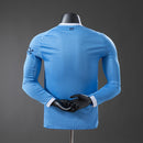 Manchester City 25/26 Home Long-Sleeve Player Version Jerseys S-3XL