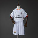 Real Madrid 13/14 Home Retro Kids Kit Jersey Size 16-28