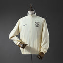 Corinthians Reversible Jacket Windbreaker - Beige &amp; Black S-XXL