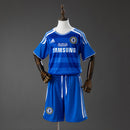 Chelsea 11/12 Home (UEFA Champions League) Retro Kids Kit Jersey Size 16-28