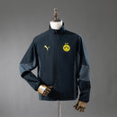 Borussia Dortmund Reversible Jacket Windbreaker- Black S-XXL