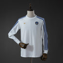 Leeds United Terrace Icons White Long Sleeve T-Shirt S-XXL