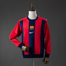 Barcelona Long-sleeved Sweatshirt - Red &amp; Blue M-3XL