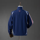 France 05/06 Retro Windbreaker - White &amp; Blue S-XXL