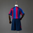 Barcelona 26/27 Home Kids Kit Jersey Size 16-28