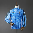 Real Madrid Reversible Jacket Windbreaker - Beige &amp; Blue S-XXL
