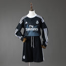 Real Madrid 14/15 Third Away Retro Long Sleeve Kids Kit Jersey SIZE 16-28