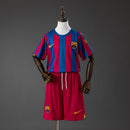 Barcelona 05/06 Home (UEFA Champions League) Retro Kids Kit Jersey SIZE 16-28