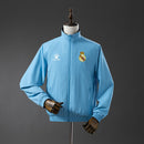 Real Madrid Reversible Jacket Windbreaker - Navy &amp; Sky Blue S-XXL