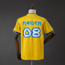 Iron Maiden x West Ham United 2008 Retro Yellow Jersey S-XXL