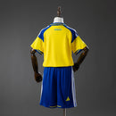 Sweden 2026 Home Kids Kit Jersey Size 16-28
