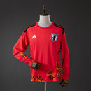 Japan 2026 GK - Red Long-Sleeved Jersey S-4XL