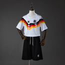 Germany 1990 Home Retro Kids Kit Jersey Size 16-28