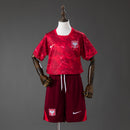 Poland 2026 Away Kids Kit Jersey Size 16-28