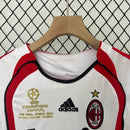 kids AC Milan 06/07 Champions League away size: 16-28