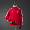 Sevilla Reversible Jacket Windbreaker - Red &amp; White S-XXL
