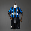 Inter Milan 09/10 Home (UEFA Champions League) Retro Kids Kit Jersey SIZE 16-28
