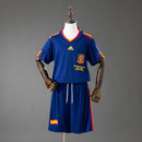 Spain 2010 Away Retro Kids Kit Jersey SIZE 16-28