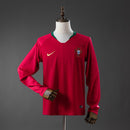 Portugal 2018 Home Long-Sleeved Retro Jersey S-XXL