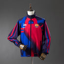 Barcelona Reversible Jacket Windbreaker - Red &amp; Navy S-XXL