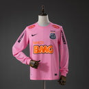 Santos 12/13 Retro Pink Long Sleeve Jersey S-XXL