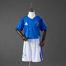 Cruzeiro 26/7 Home kids kit Jersey SIZE 16-28