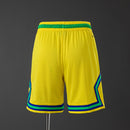Brazil 2026 Basketball Shorts Yellow S-4XL