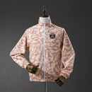 PSG Reversible Jacket Windbreaker - White &amp; Brown S-XXL