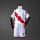 Peru 2026 Home Kids Kit Jersey Size 16-28