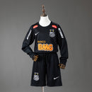 Santos 12/13 Away Retro Long Sleeve Kids Kit Jersey Size 16-28