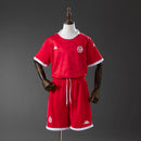 Tunisia 2026 Home Kids Kit Jersey Size 16-28