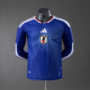 Japan 2026 Home Long-Sleeve Player Version Jerseys S-3XL