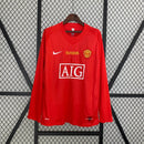 Retro long sleeve M-U 07/08 Champions League version home S-XXL