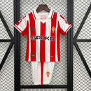 25/26 Kids Sporting Gijon Home Size: 16-28