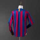 Barcelona 2005/06 Home Long Sleeve Retro Jersey S-XXL