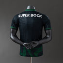 Sporting Lisbon 25/26 Player Version Alternative Jersey Black