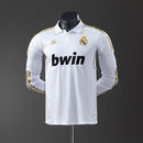 Real Madrid 11/12 Home Long Sleeve Player Version Retro Jersey S-3XL