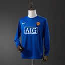 M-U 2008/09 Second Away Long Sleeve Retro Jersey S-XXL