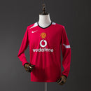 M-U 04/06 Home Long Sleeve Retro Jersey S-XXL
