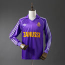 Real Madrid 84/85 Away Long Sleeve Retro Jersey S-XXL