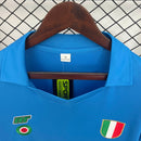 Retro Long Sleeve Napoli 87/88 Home S-XXL