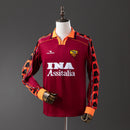 Roma 98/99 Home Long Sleeve Retro Jersey S-XXL