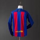 Barcelona 16/17 Home Long Sleeve Retro Jersey S-XXL