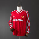 M-U 1986/88 Second Away Long Sleeve Retro Jersey S-XXL
