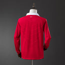 M-U 2010/11 Home Long Sleeve Retro Jersey S-XXL