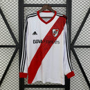 Retro Long Sleeve River Plate 13/14 Home S-XXL