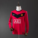 M-U 2010 Home Long Sleeve Retro Jersey S-XXL