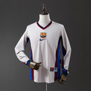 Barcelona 98/99 Away Long Sleeve Retro Jersey S-XXL