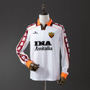 Roma 98/99 Away Long Sleeve Retro Jersey S-XXL
